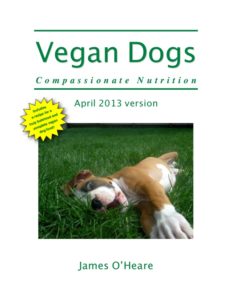 Livre de James O'heare vegan dogs