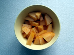 Morceaux de melon